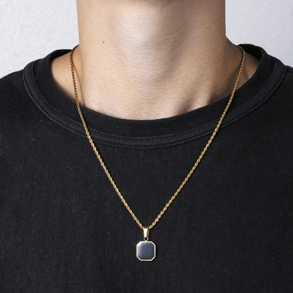 Heat necklace - square